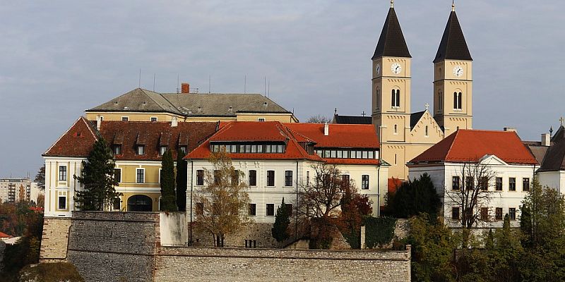 Zamek Veszprém - panorama
