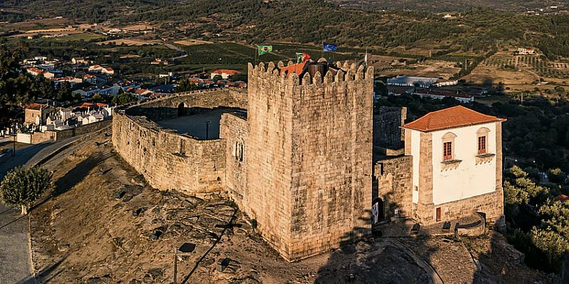 Zamek w Belmonte - panorama
