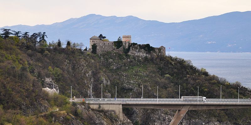 Zamek Trsat - panorama