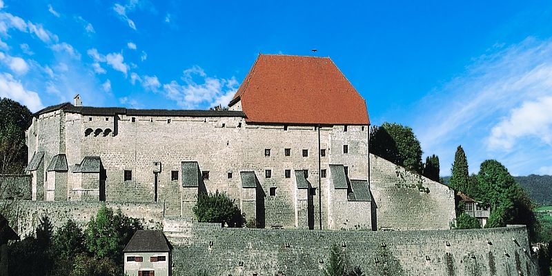Zamek Tittmoning - panorama