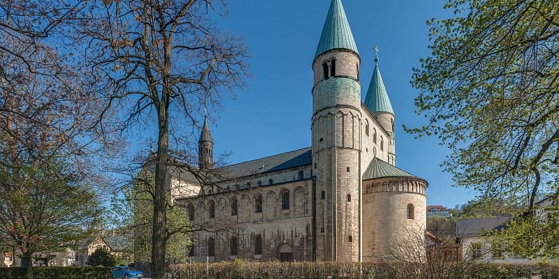 Kościół św. Cyriaka w Gernrode - panorama