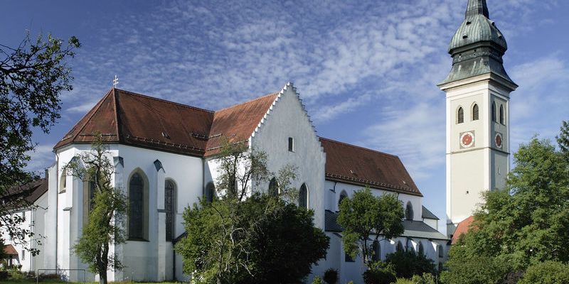 Klasztor w Rottenbuch - panorama