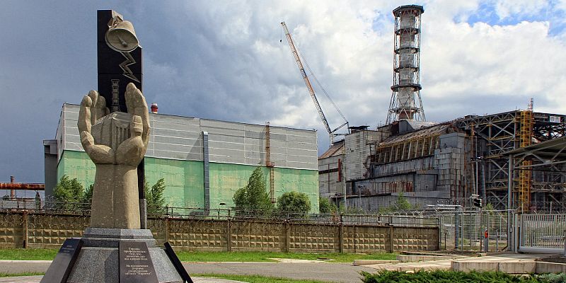 Czarnobylska Elektrownia Jądrowa - panorama