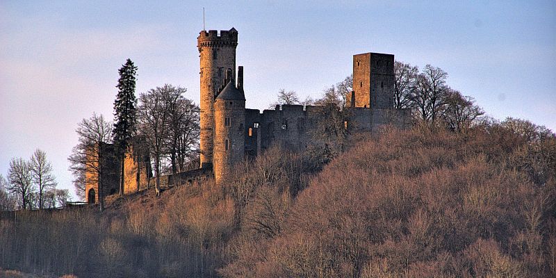 Zamek Kasselburg - panorama
