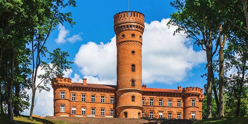 Zamek Raudań - panorama