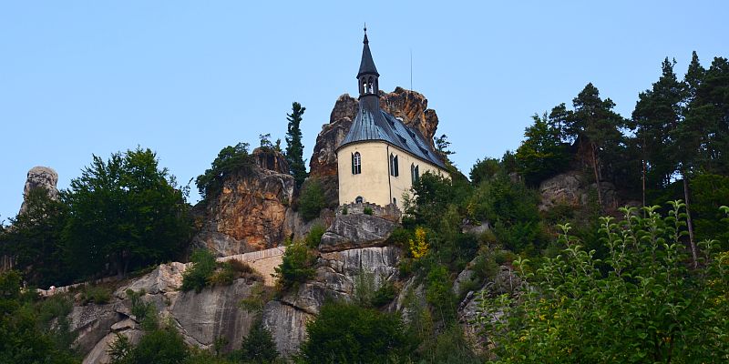 Zamek Vranov - panorama
