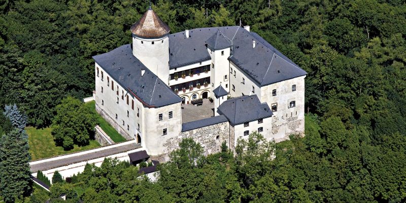 Zamek Rychmburk - panorama