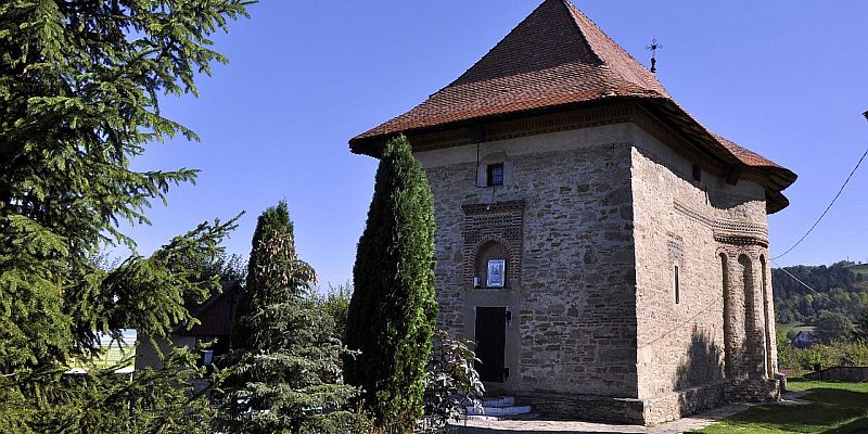 Cerkiew Trójcy Świętej w Seret - panorama