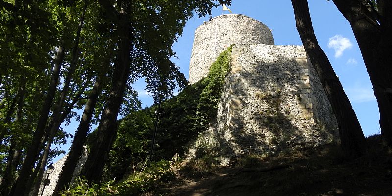 Zamek Wleń - panorama