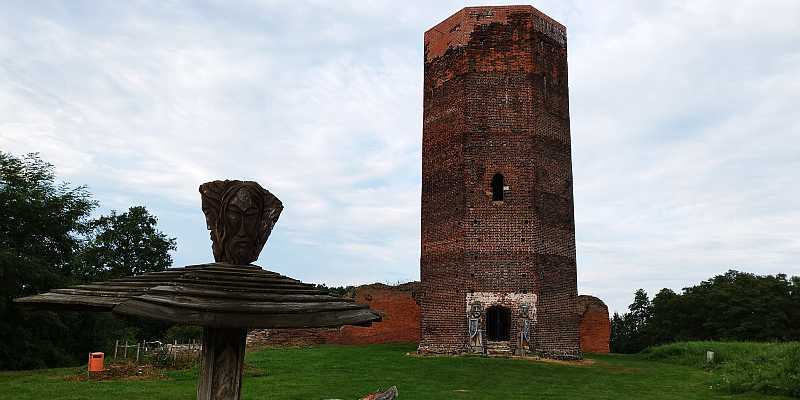 Zamek w Bolesławcu - panorama