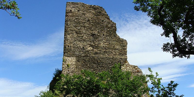 Zamek Stahlberg - panorama