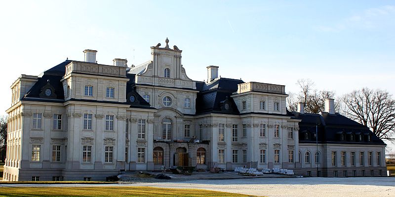 Pałac w Chróstniku - panorama