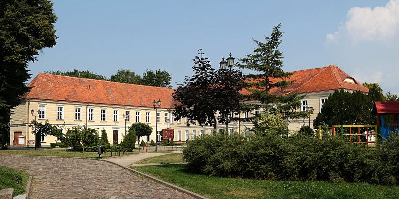 Pałac w Trzebiatowie - panorama