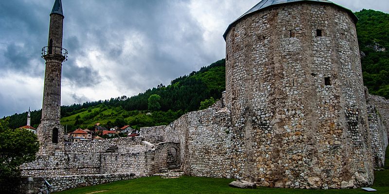 Zamek Travnik - panorama