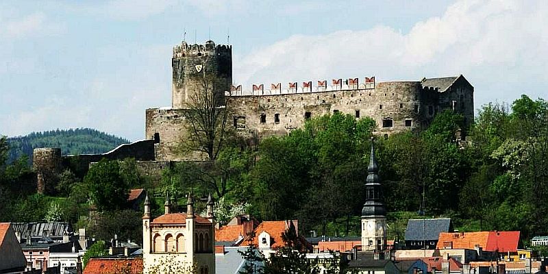 Zamek w Bolkowie - panorama