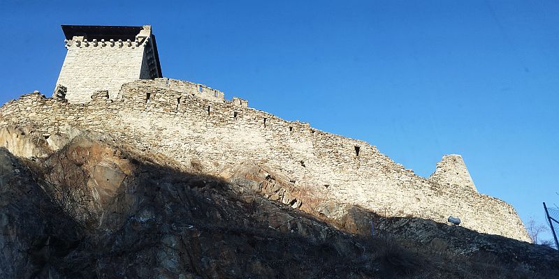 Zamek w Ossana