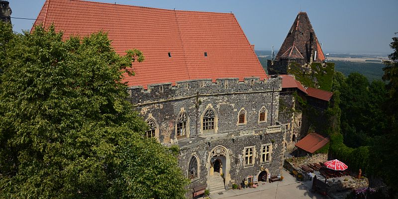 Zamek Grodziec - panorama