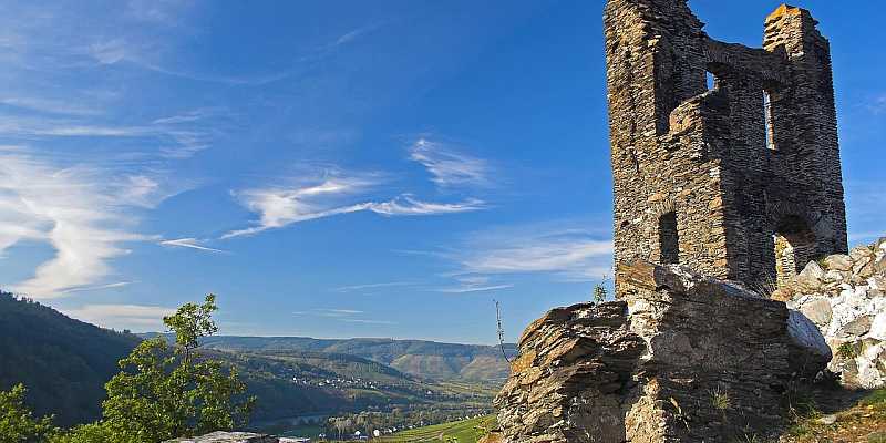 Zamek Grevenburg - panorama