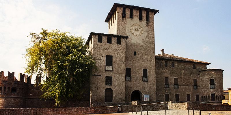 Zamek Sanvitale w Fontanellato - panorama