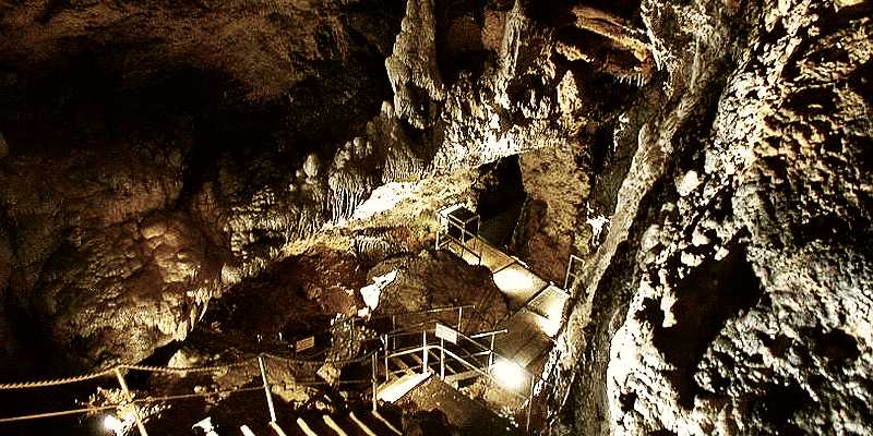 Jaskinia Sophienhöhle - panorama