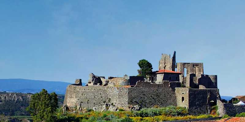 Zamek w Squillace - panorama