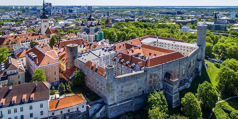 Tallin - Zamek Toompea