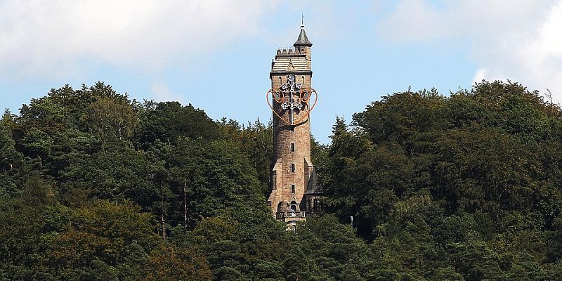 Wieża Spiegelslust - panorama