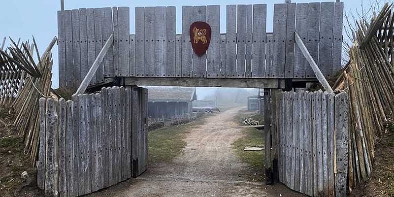 Muzeum Wikingów Foteviken - panorama