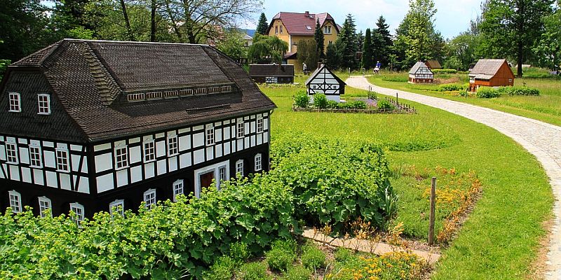 Umgebindehaus-Park Cunewalde