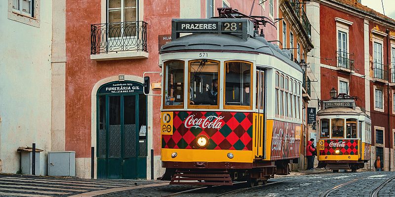Lizbona - Zabytkowy tramwaj