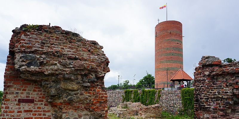 Grudziądz - Góra Zamkowa i Ruiny Zamku Krzyżackiego