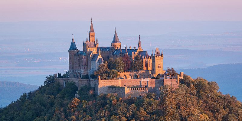 Zamek Hohenzollernów - panorama