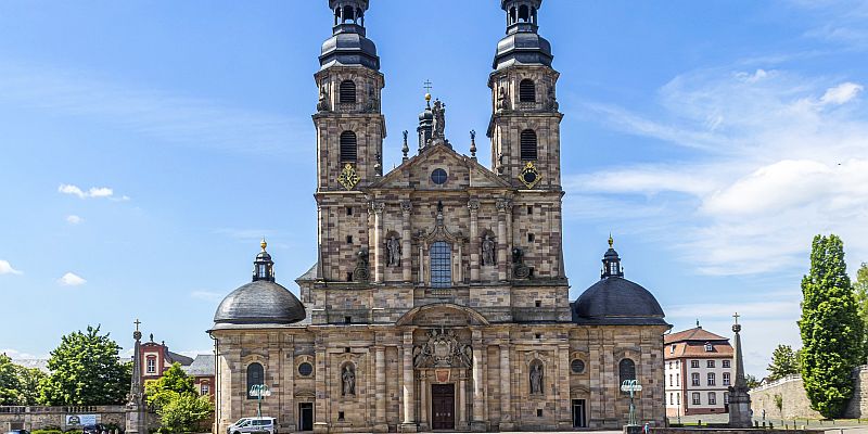 Katedra św. Zbawiciela i św. Sebastiana w Fuldzie - panorama