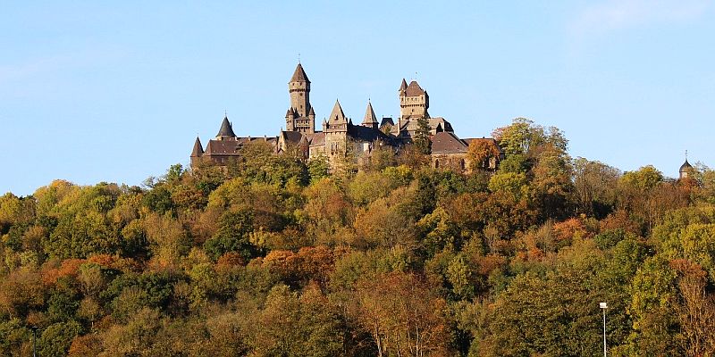 Zamek Braunfels - panorama