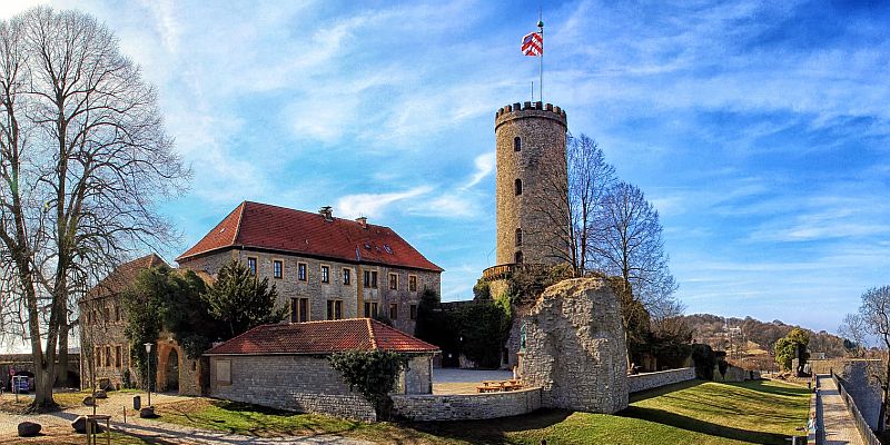 Zamek Sparrenburg - panorama