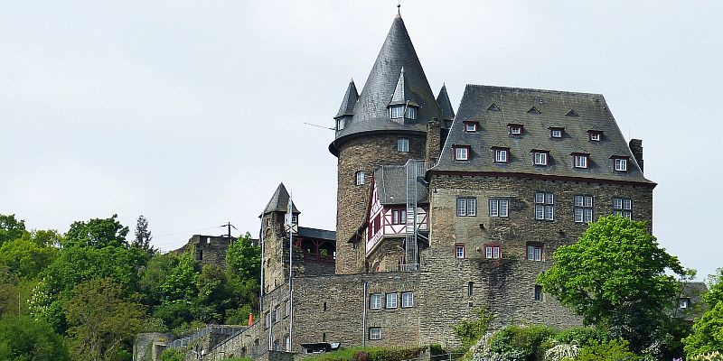 Zamek Stahleck - panorama