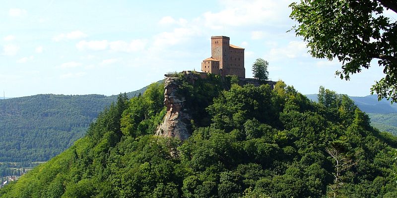 Zamek Trifels - panorama