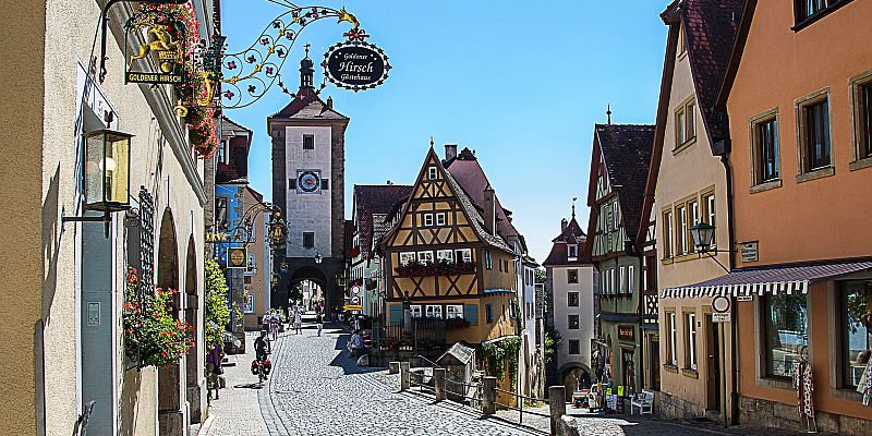 Rothenburg ob der Tauber - panorama