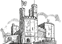 Zamek w Caernarfon