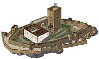 Zamek w Alcaudete