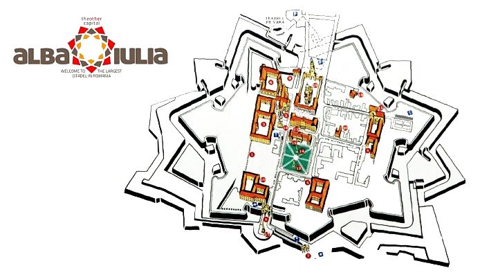 Alba Iulia - Plan