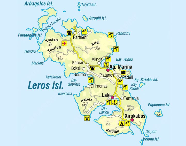 Leros - Plan