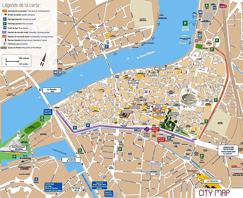 Arles - Plan