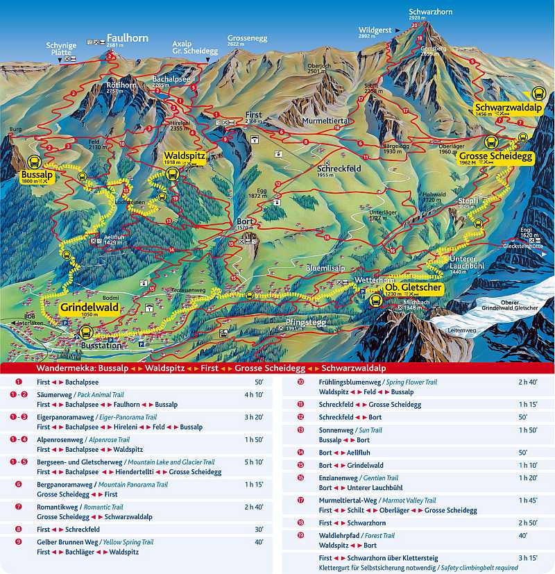 Grindelwald - Plan