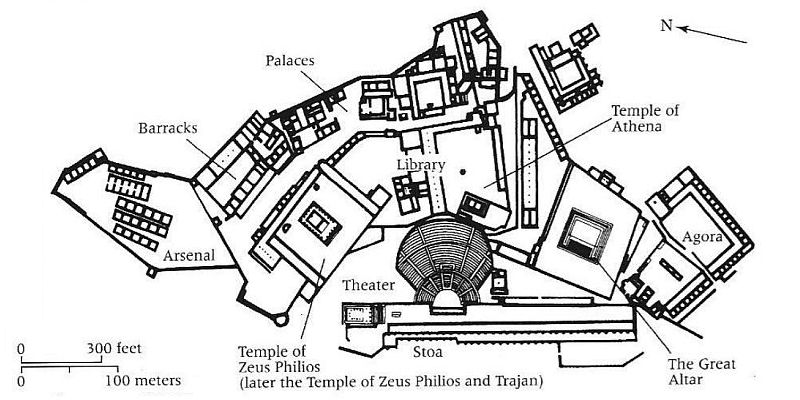 Pergamon - Plan