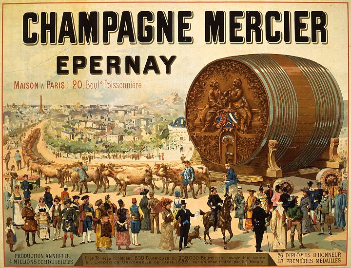 Piwnice szampanów w Épernay