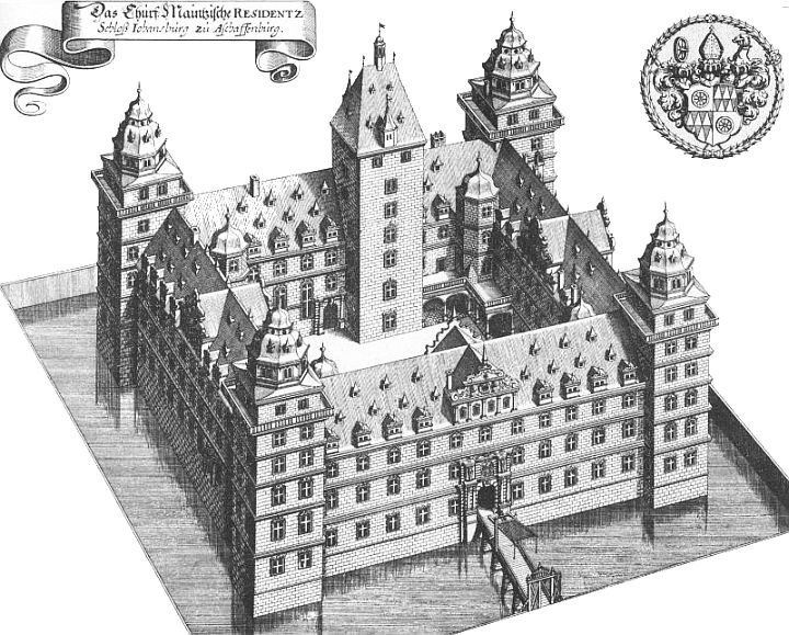 Zamek Johannisburg - Plan