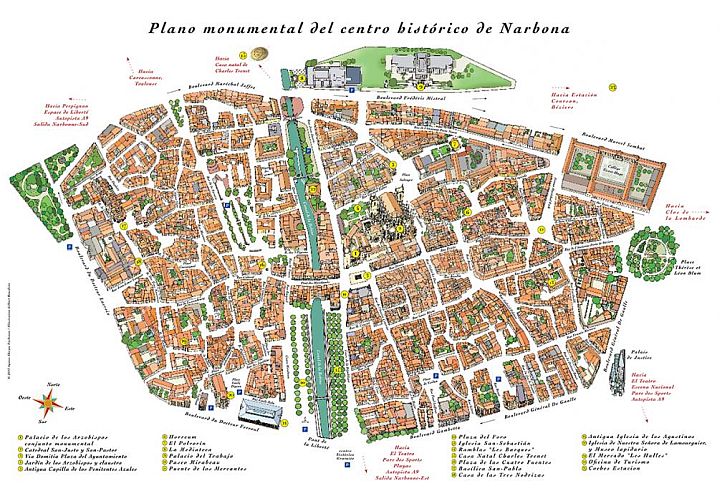 Narbona - Plan
