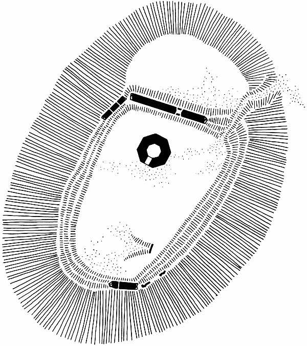 Zamek w Bolesławcu - Plan