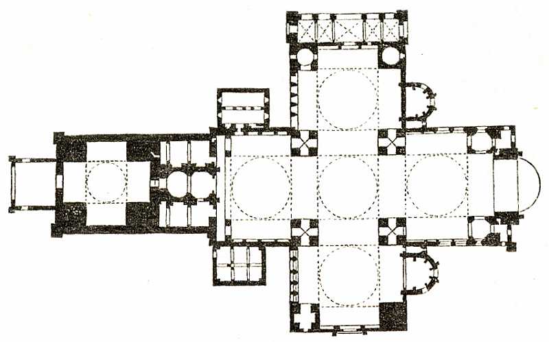 Katedra św. Fronta w Périgueux - Plan